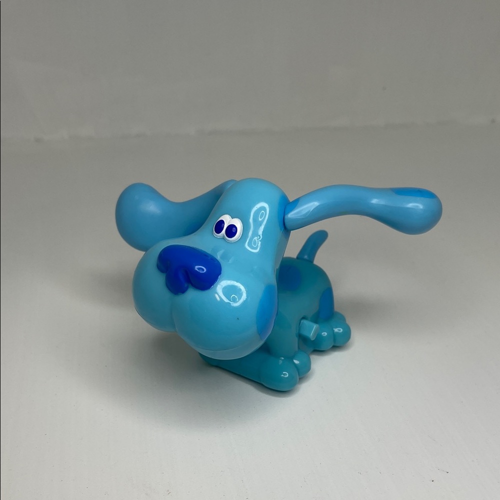 Blue’s Clues Blue Wind-up Subway Toy Dog 2000